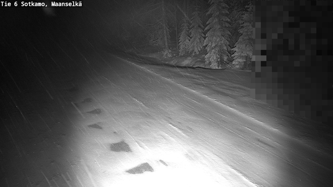 Kelikamerat Kuva Tie 6 Sotkamo, Maanselkä, Sotkamo, Kainuu