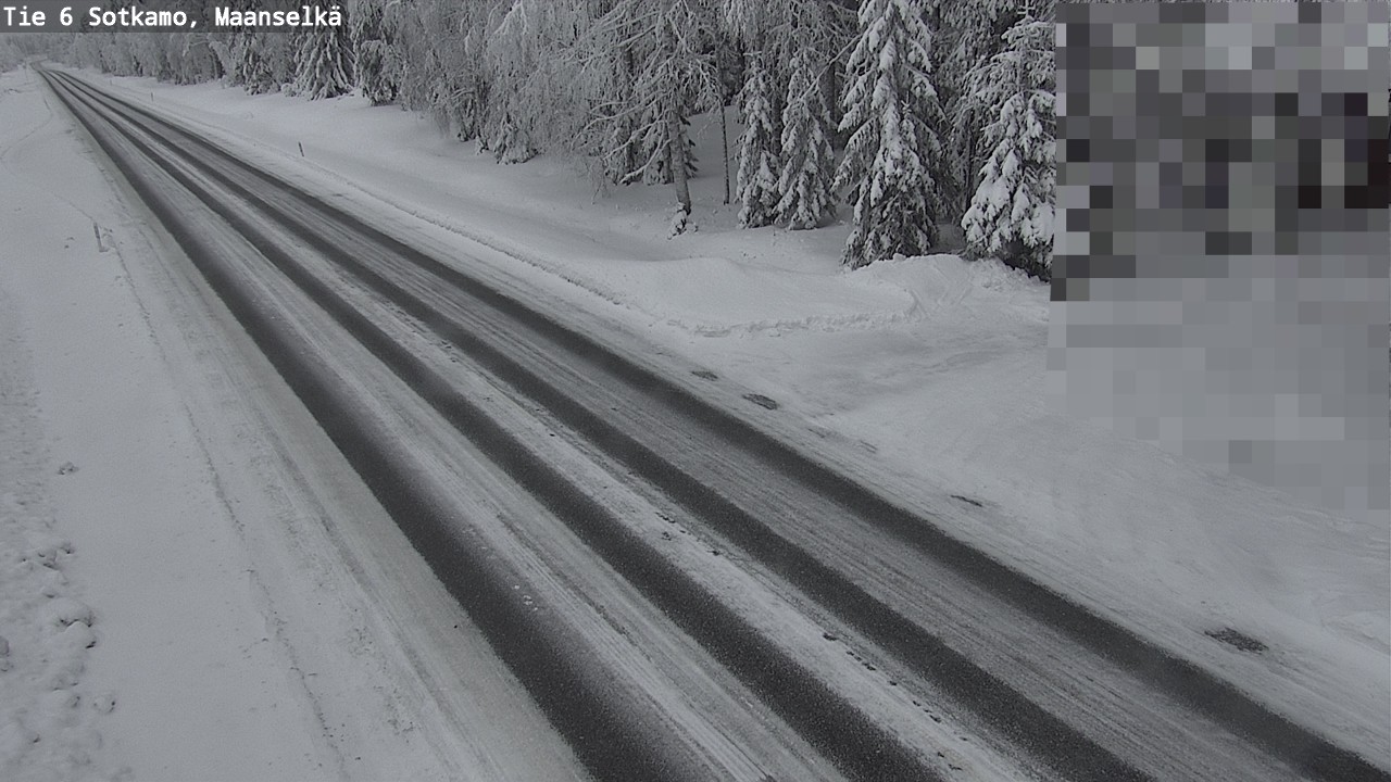 Kelikamerat Kuva Tie 6 Sotkamo, Maanselkä, Sotkamo, Kainuu