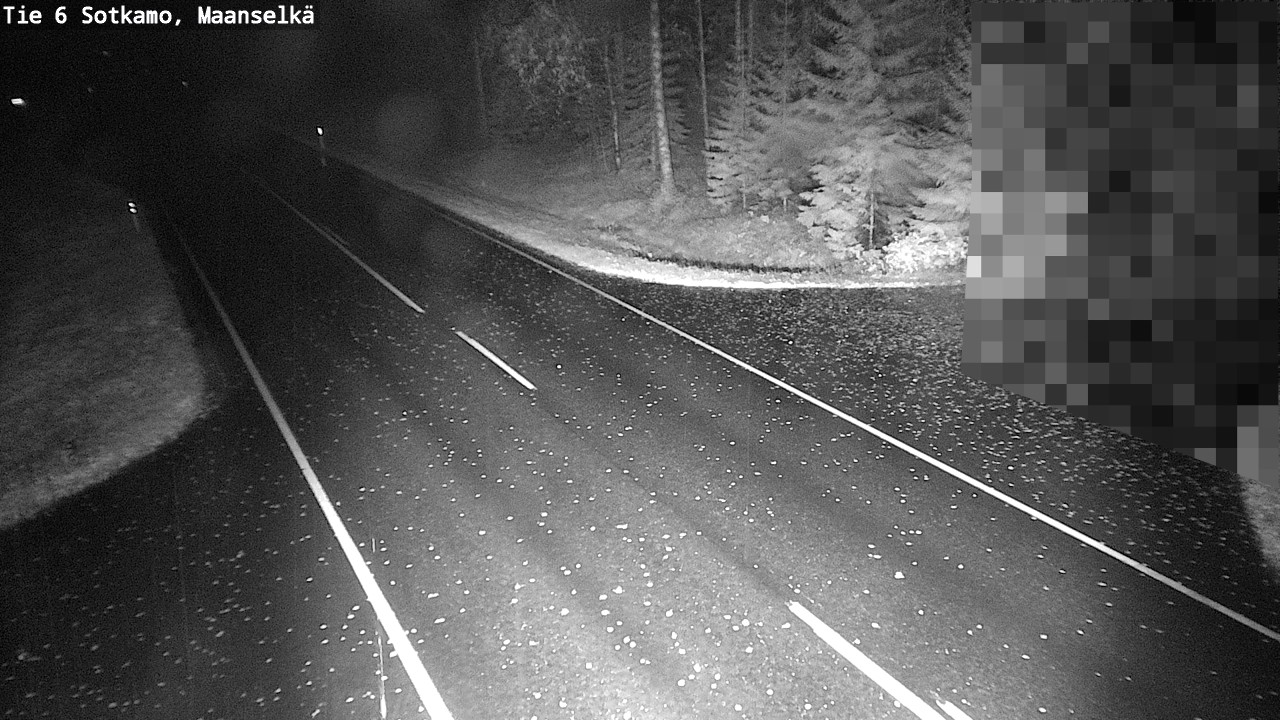 Kelikamerat Kuva Tie 6 Sotkamo, Maanselkä, Sotkamo, Kainuu