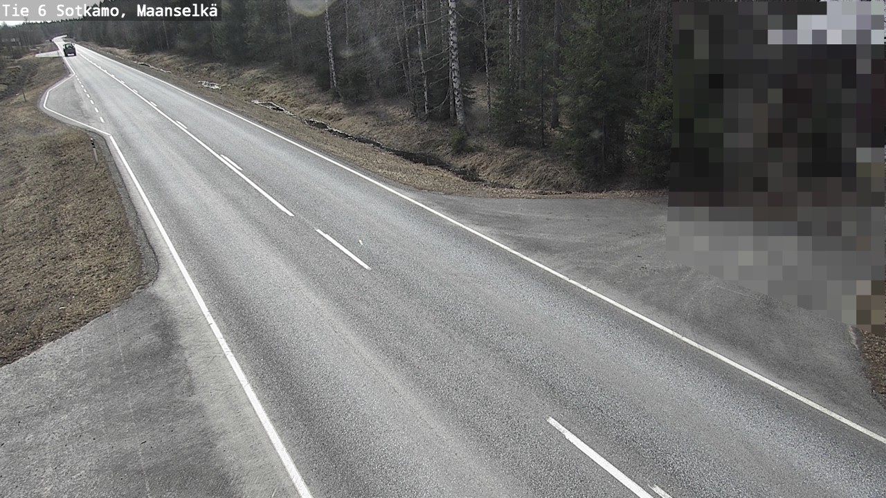 Weather Camera Image Road 6 Sotkamo, Maanselkä, Sotkamo, Kainuu