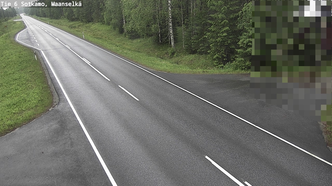 Kelikamerat Kuva Tie 6 Sotkamo, Maanselkä, Sotkamo, Kainuu