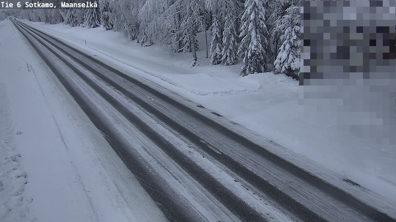 Kelikamerat Kuva Tie 6 Sotkamo, Maanselkä, Sotkamo, Kainuu