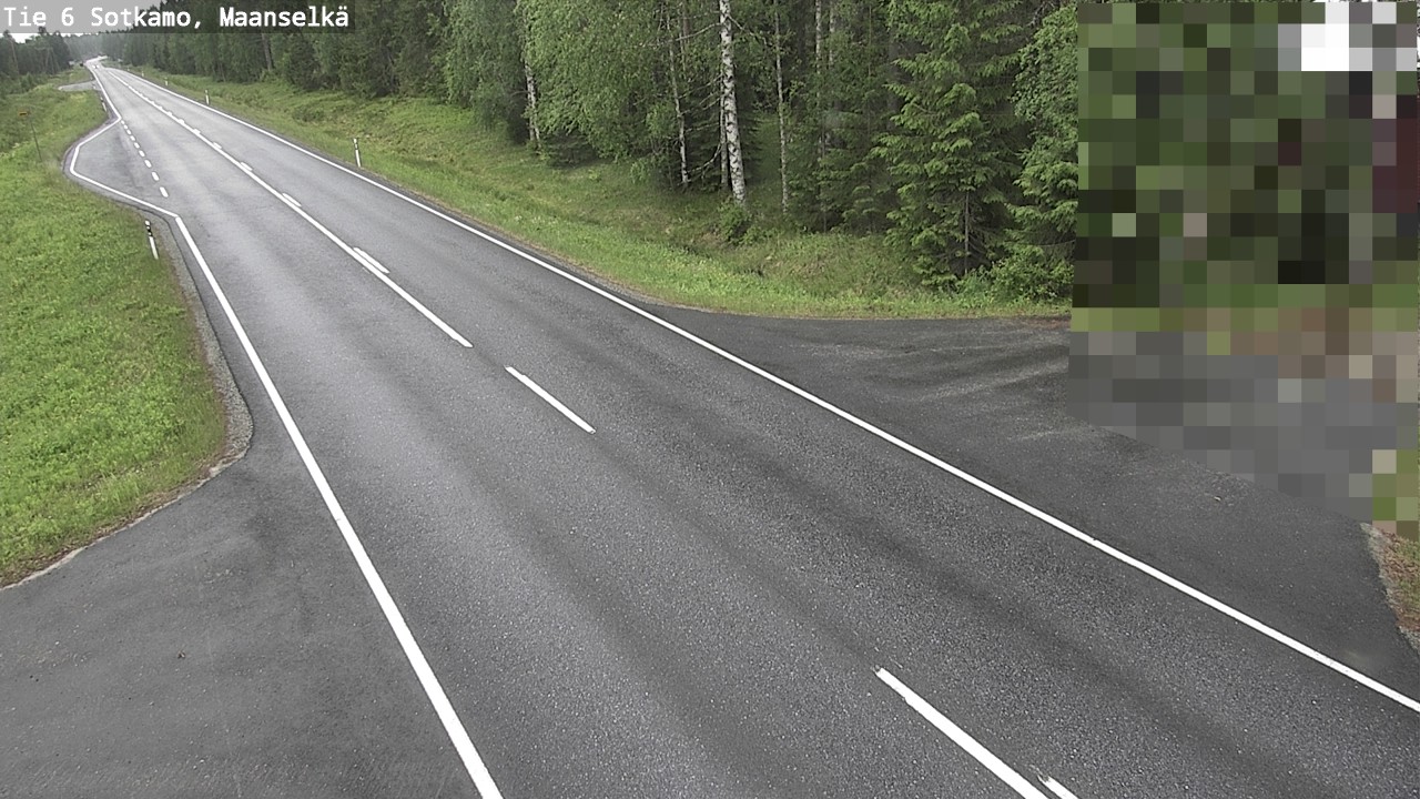 Kelikamerat Kuva Tie 6 Sotkamo, Maanselkä, Sotkamo, Kainuu