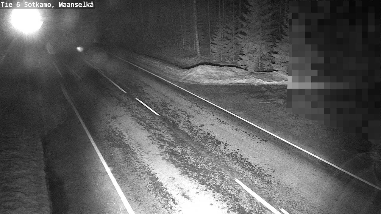 Kelikamerat Kuva Tie 6 Sotkamo, Maanselkä, Sotkamo, Kainuu