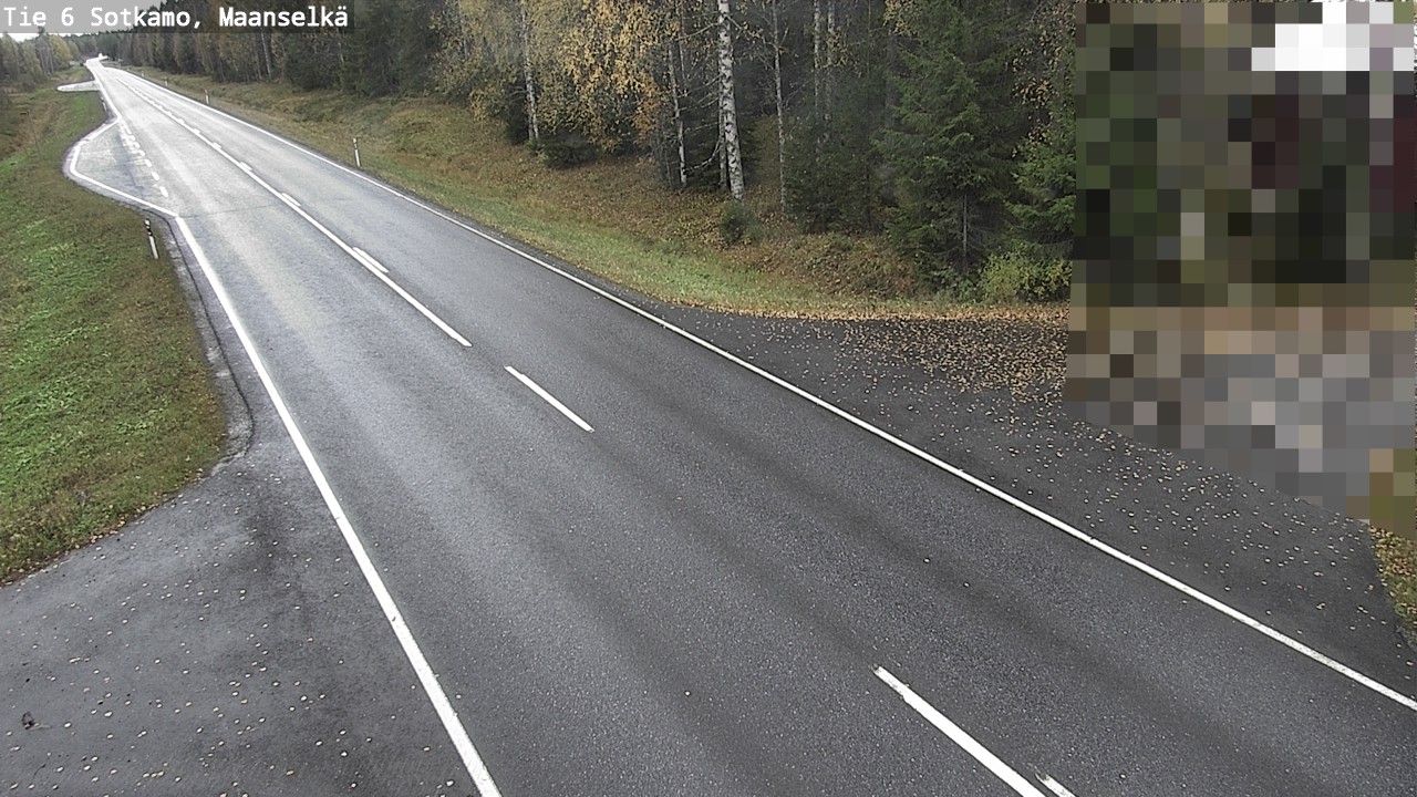 Kelikamerat Kuva Tie 6 Sotkamo, Maanselkä, Sotkamo, Kainuu