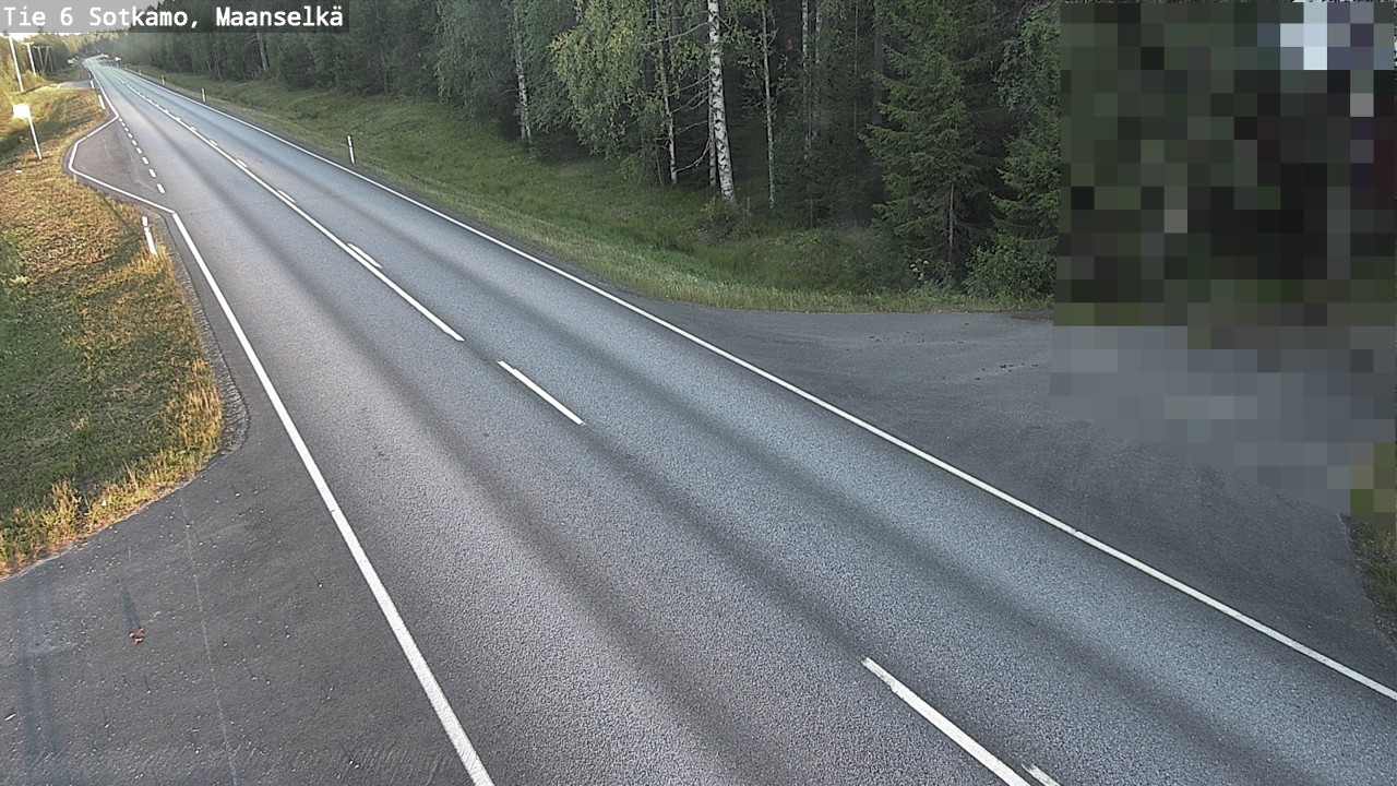 Kelikamerat Kuva Tie 6 Sotkamo, Maanselkä, Sotkamo, Kainuu