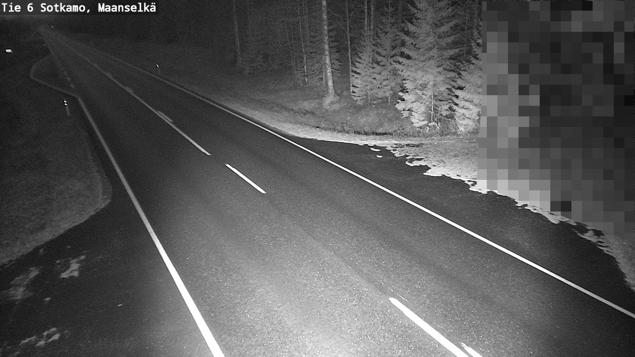 Kelikamerat Kuva Tie 6 Sotkamo, Maanselkä, Sotkamo, Kainuu