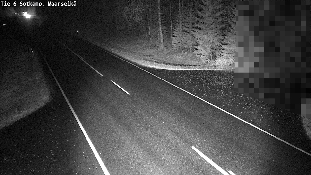 Kelikamerat Kuva Tie 6 Sotkamo, Maanselkä, Sotkamo, Kainuu