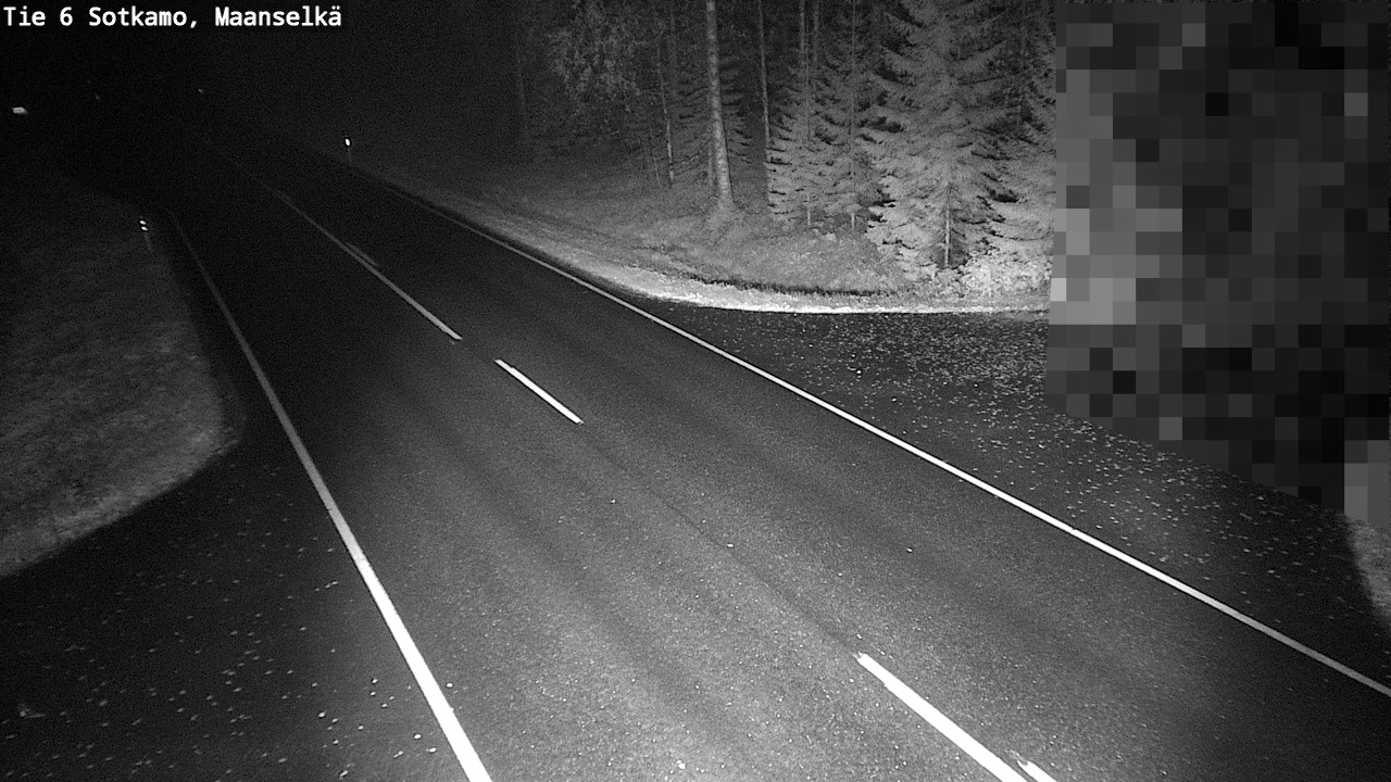Kelikamerat Kuva Tie 6 Sotkamo, Maanselkä, Sotkamo, Kainuu
