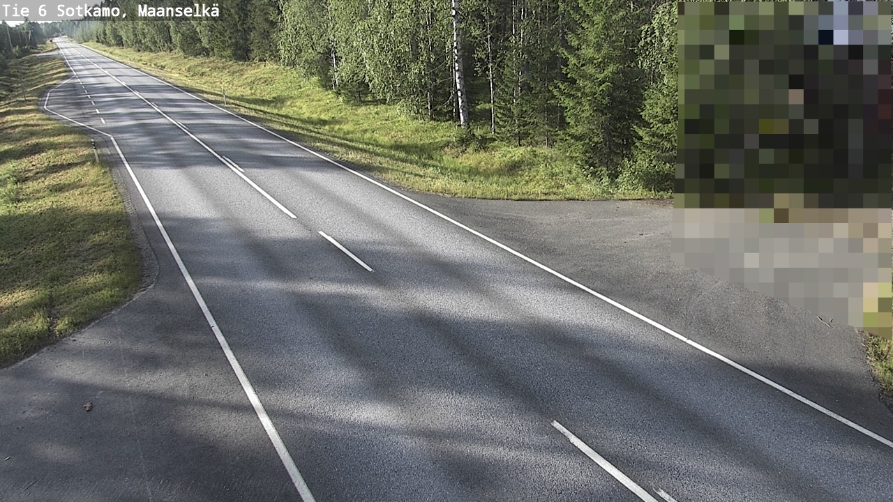 Weather Camera Image Road 6 Sotkamo, Maanselkä, Sotkamo, Kainuu