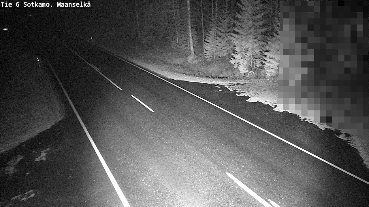 Kelikamerat Kuva Tie 6 Sotkamo, Maanselkä, Sotkamo, Kainuu