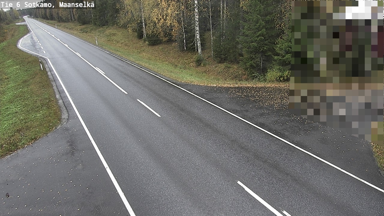 Kelikamerat Kuva Tie 6 Sotkamo, Maanselkä, Sotkamo, Kainuu