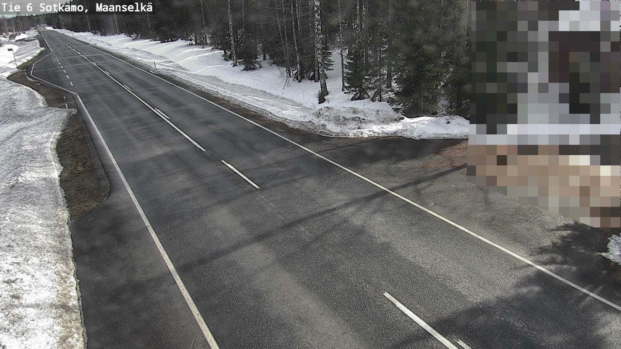 Kelikamerat Kuva Tie 6 Sotkamo, Maanselkä, Sotkamo, Kainuu