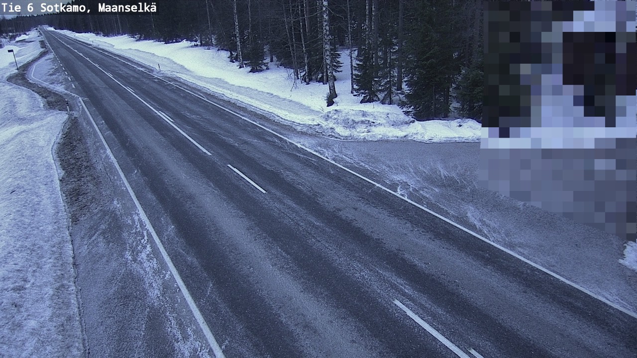 Kelikamerat Kuva Tie 6 Sotkamo, Maanselkä, Sotkamo, Kainuu