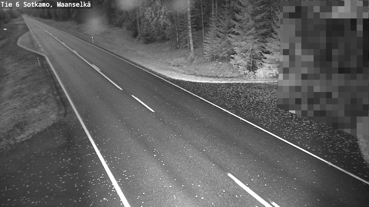 Kelikamerat Kuva Tie 6 Sotkamo, Maanselkä, Sotkamo, Kainuu