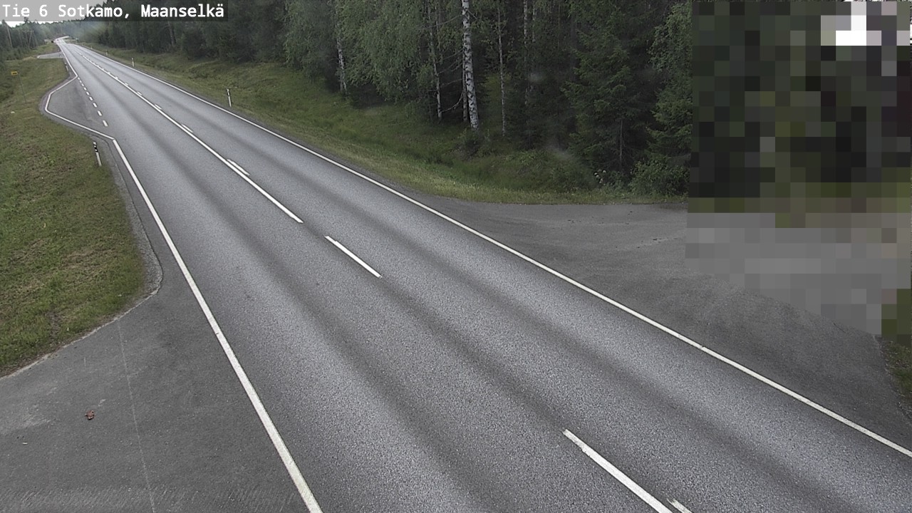 Kelikamerat Kuva Tie 6 Sotkamo, Maanselkä, Sotkamo, Kainuu