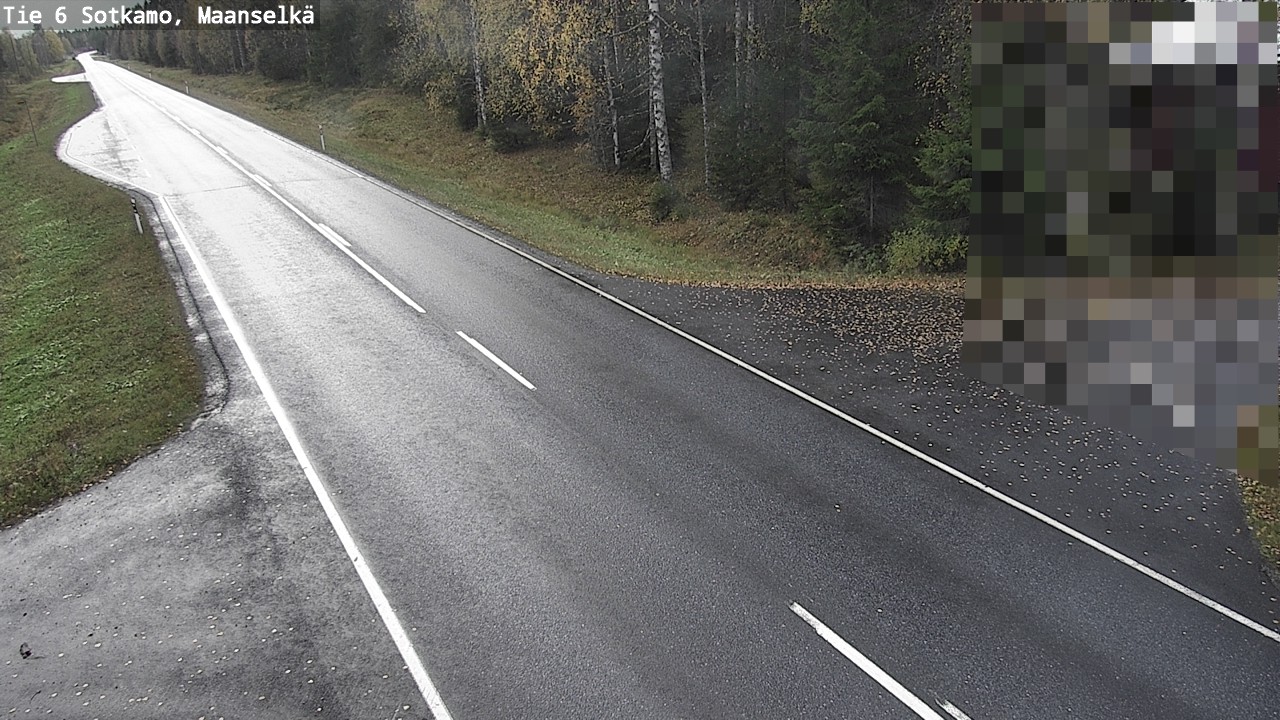 Kelikamerat Kuva Tie 6 Sotkamo, Maanselkä, Sotkamo, Kainuu