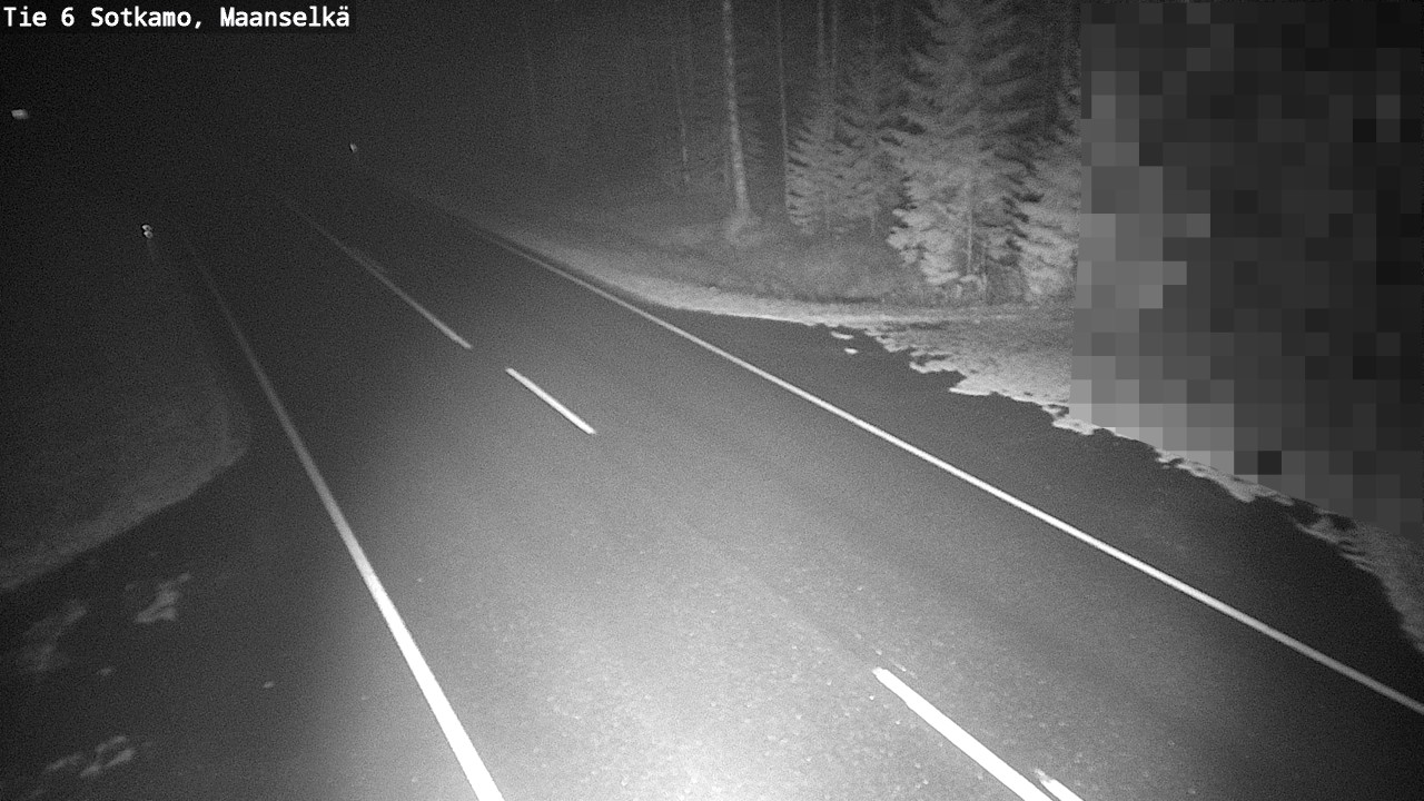 Kelikamerat Kuva Tie 6 Sotkamo, Maanselkä, Sotkamo, Kainuu