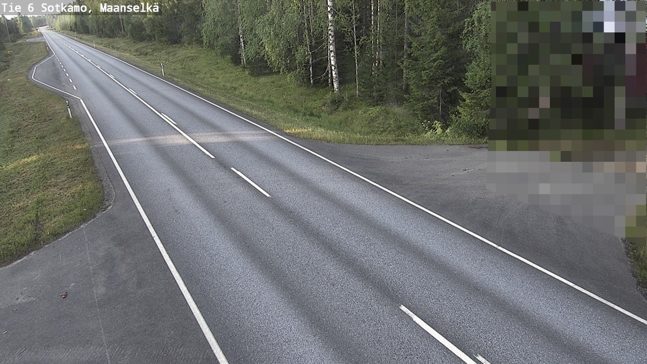 Kelikamerat Kuva Tie 6 Sotkamo, Maanselkä, Sotkamo, Kainuu