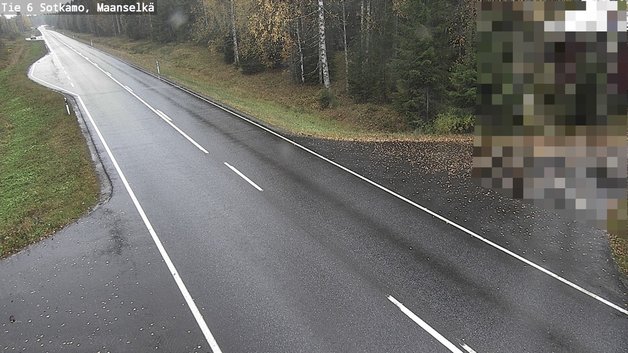 Kelikamerat Kuva Tie 6 Sotkamo, Maanselkä, Sotkamo, Kainuu