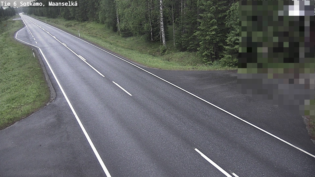 Kelikamerat Kuva Tie 6 Sotkamo, Maanselkä, Sotkamo, Kainuu