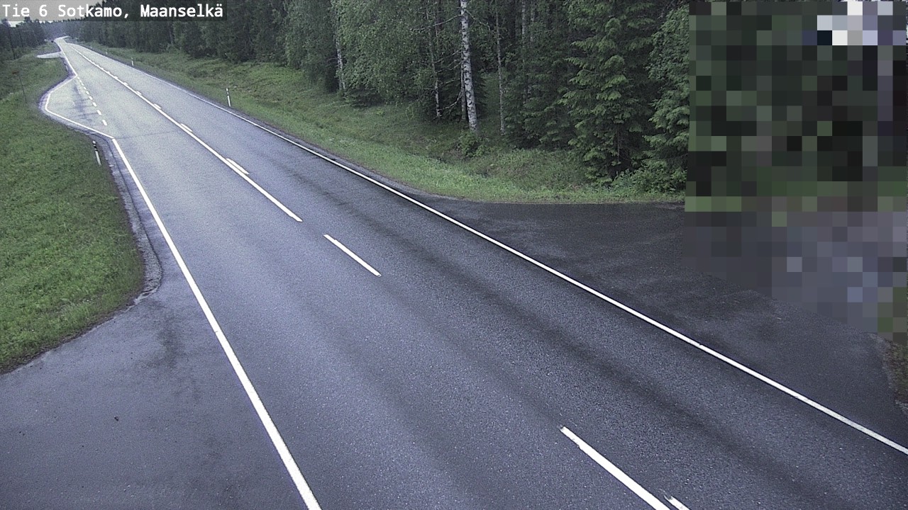 Kelikamerat Kuva Tie 6 Sotkamo, Maanselkä, Sotkamo, Kainuu