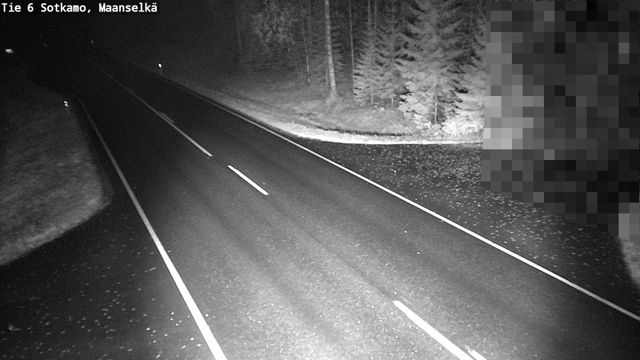 Kelikamerat Kuva Tie 6 Sotkamo, Maanselkä, Sotkamo, Kainuu