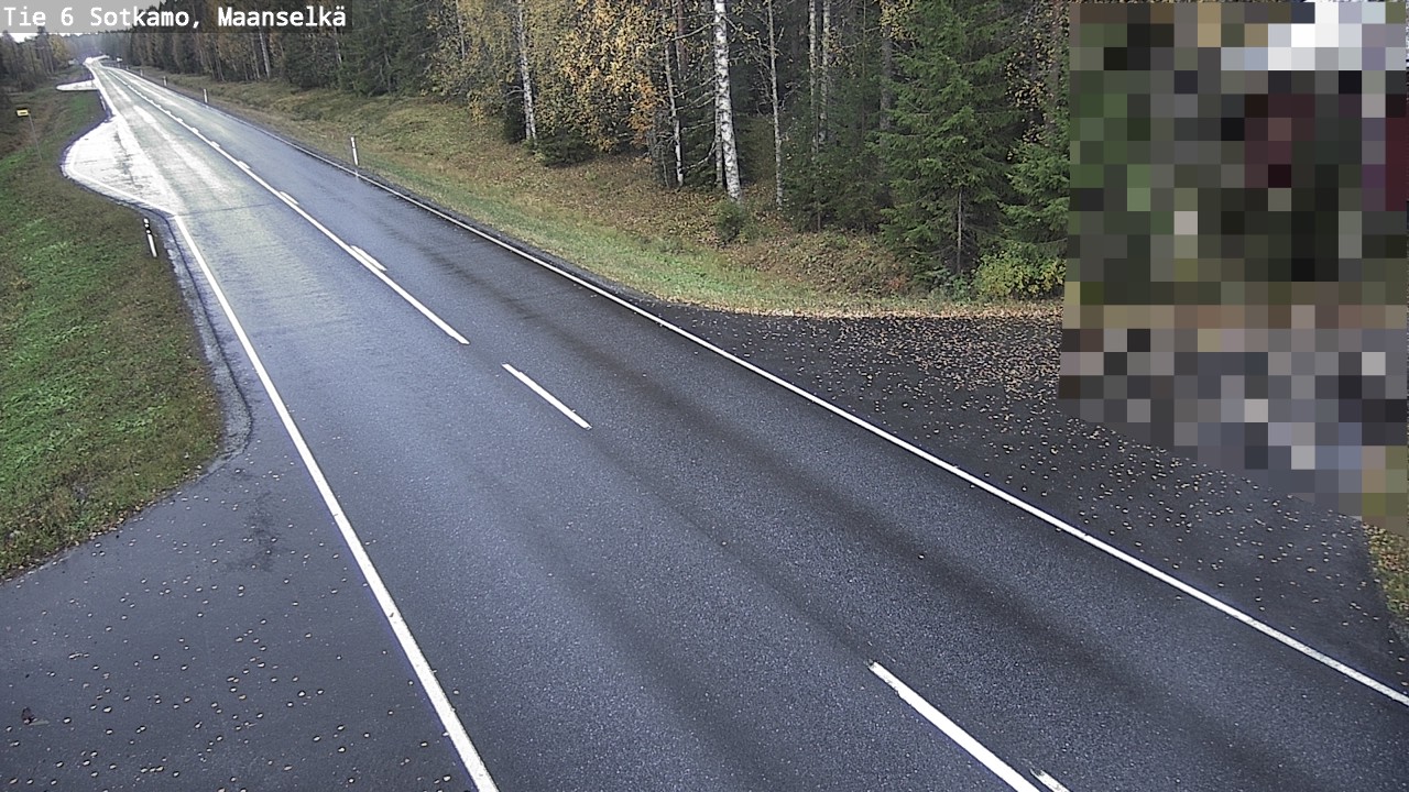 Kelikamerat Kuva Tie 6 Sotkamo, Maanselkä, Sotkamo, Kainuu