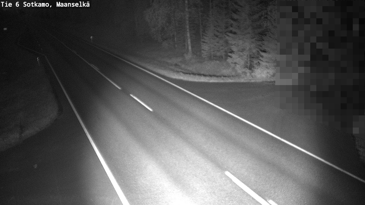 Kelikamerat Kuva Tie 6 Sotkamo, Maanselkä, Sotkamo, Kainuu