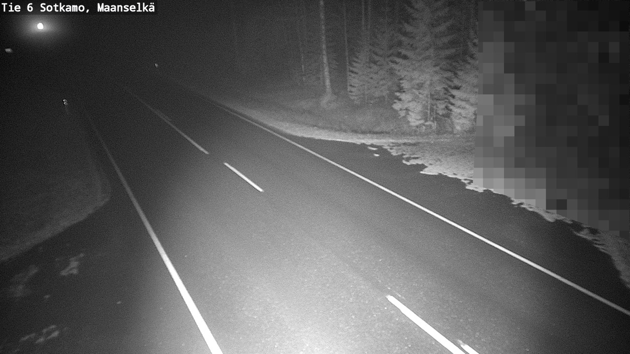 Kelikamerat Kuva Tie 6 Sotkamo, Maanselkä, Sotkamo, Kainuu