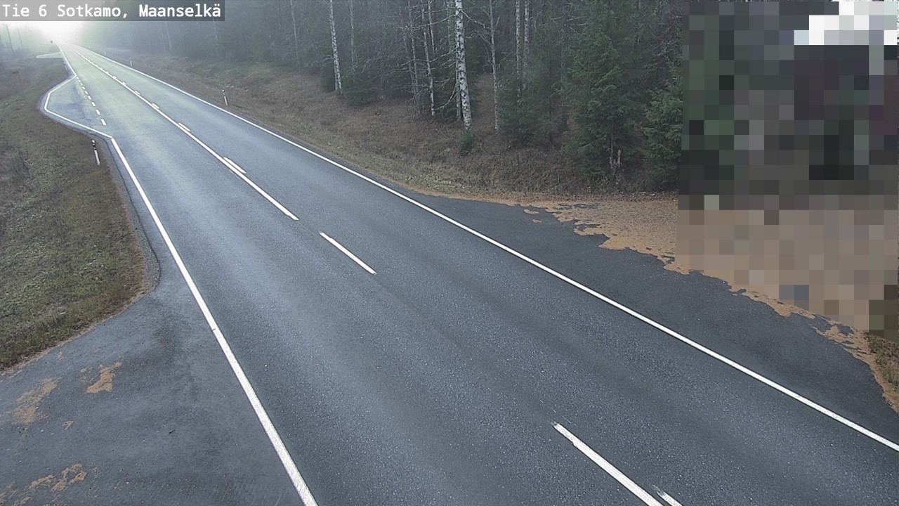 Kelikamerat Kuva Tie 6 Sotkamo, Maanselkä, Sotkamo, Kainuu