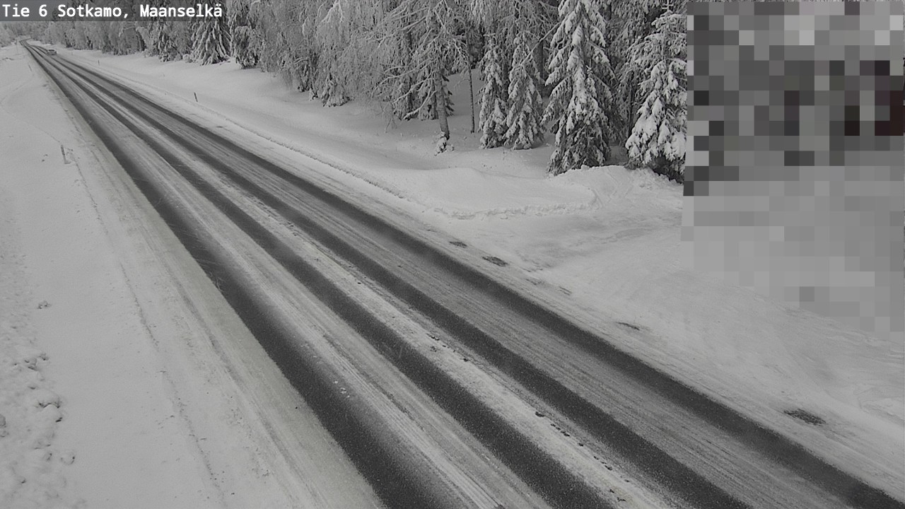 Kelikamerat Kuva Tie 6 Sotkamo, Maanselkä, Sotkamo, Kainuu