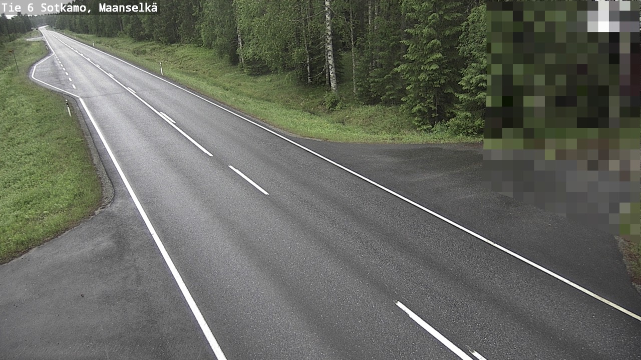 Kelikamerat Kuva Tie 6 Sotkamo, Maanselkä, Sotkamo, Kainuu