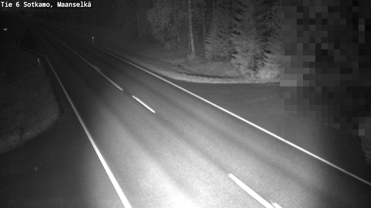 Kelikamerat Kuva Tie 6 Sotkamo, Maanselkä, Sotkamo, Kainuu