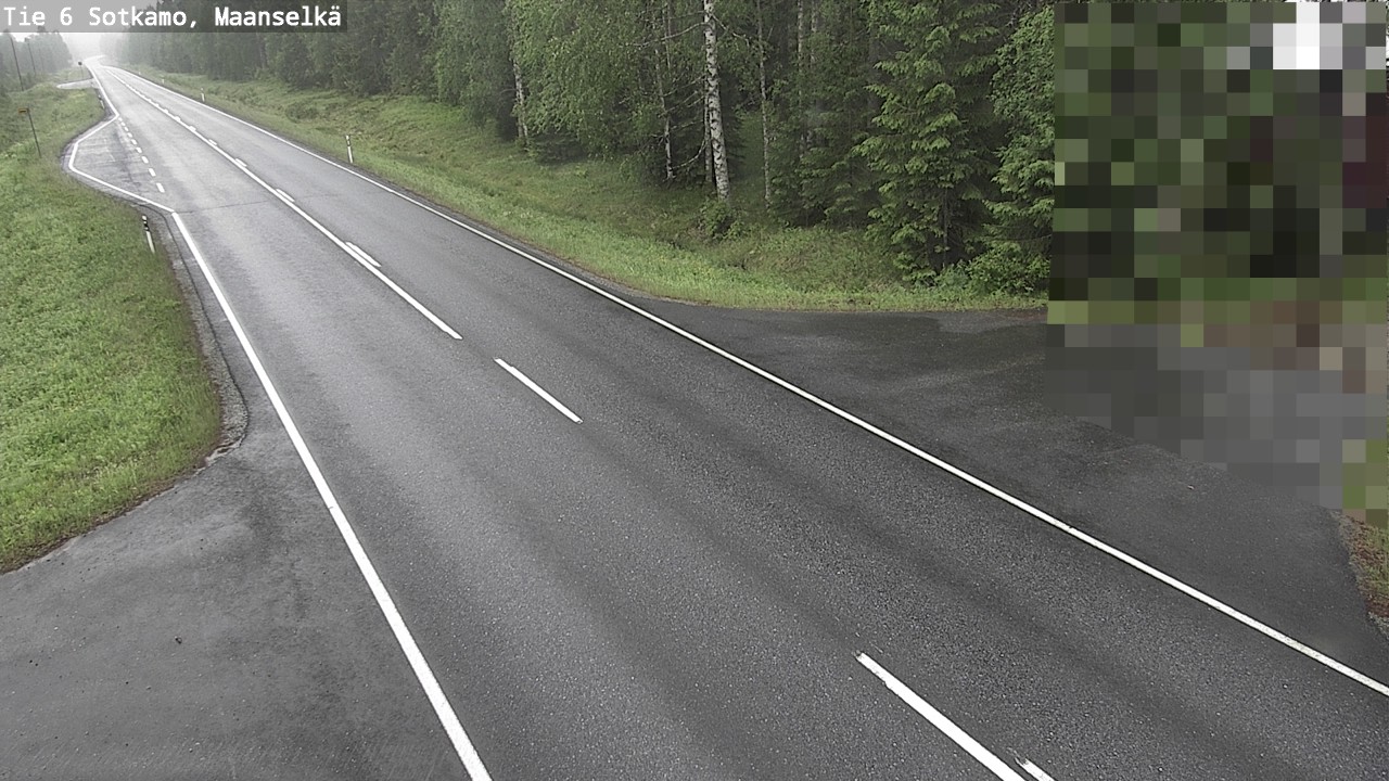Kelikamerat Kuva Tie 6 Sotkamo, Maanselkä, Sotkamo, Kainuu