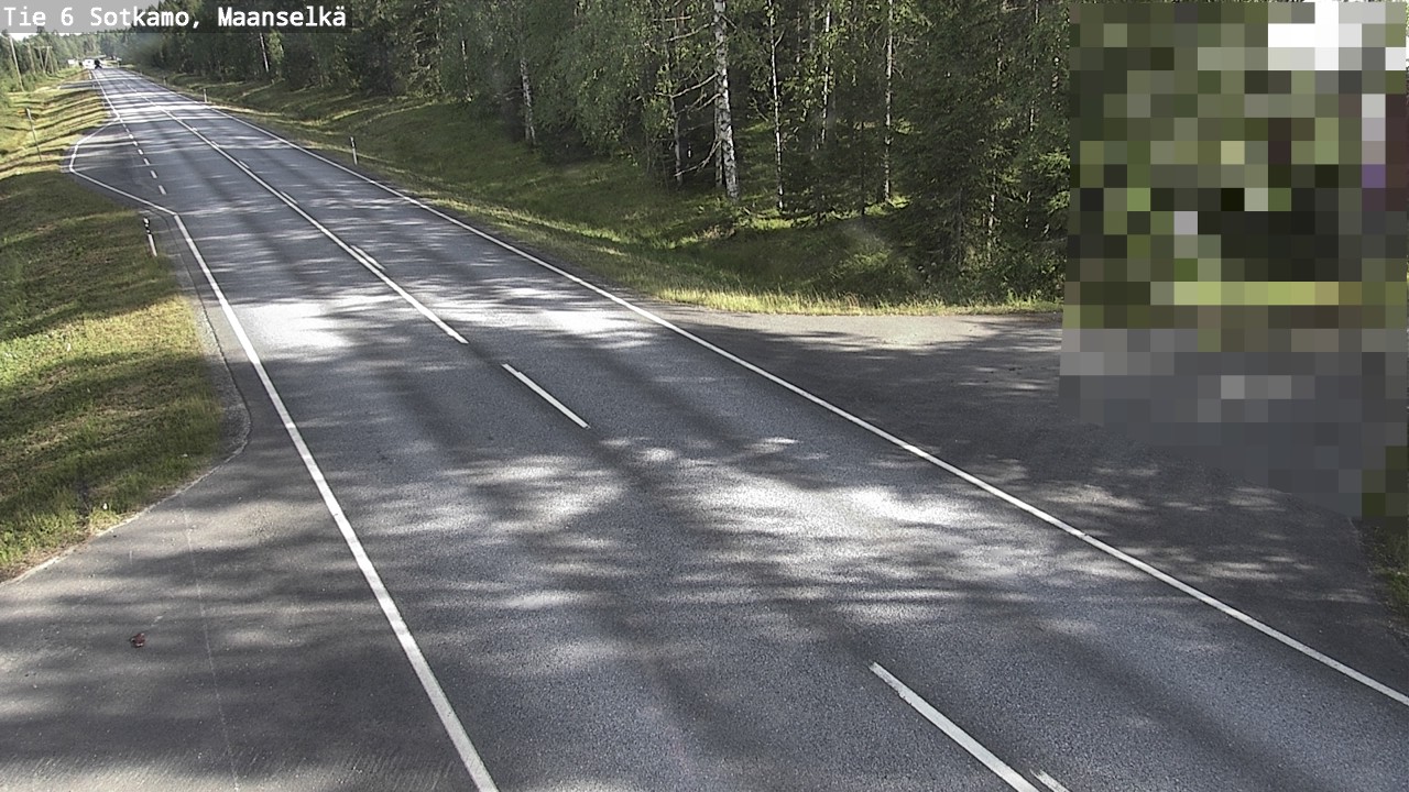 Kelikamerat Kuva Tie 6 Sotkamo, Maanselkä, Sotkamo, Kainuu