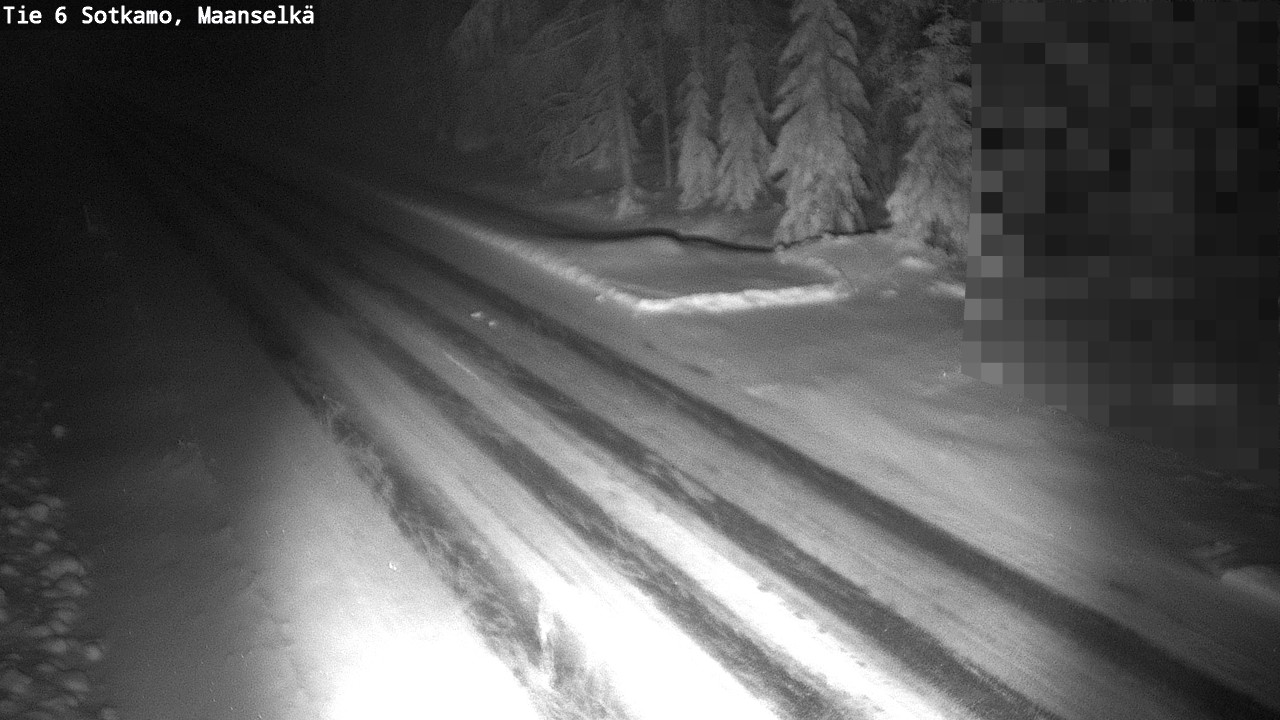 Kelikamerat Kuva Tie 6 Sotkamo, Maanselkä, Sotkamo, Kainuu