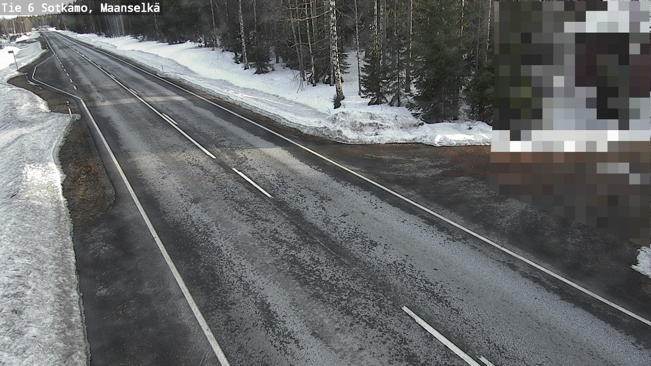 Kelikamerat Kuva Tie 6 Sotkamo, Maanselkä, Sotkamo, Kainuu