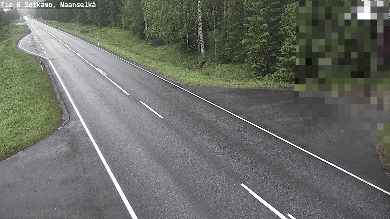 Kelikamerat Kuva Tie 6 Sotkamo, Maanselkä, Sotkamo, Kainuu