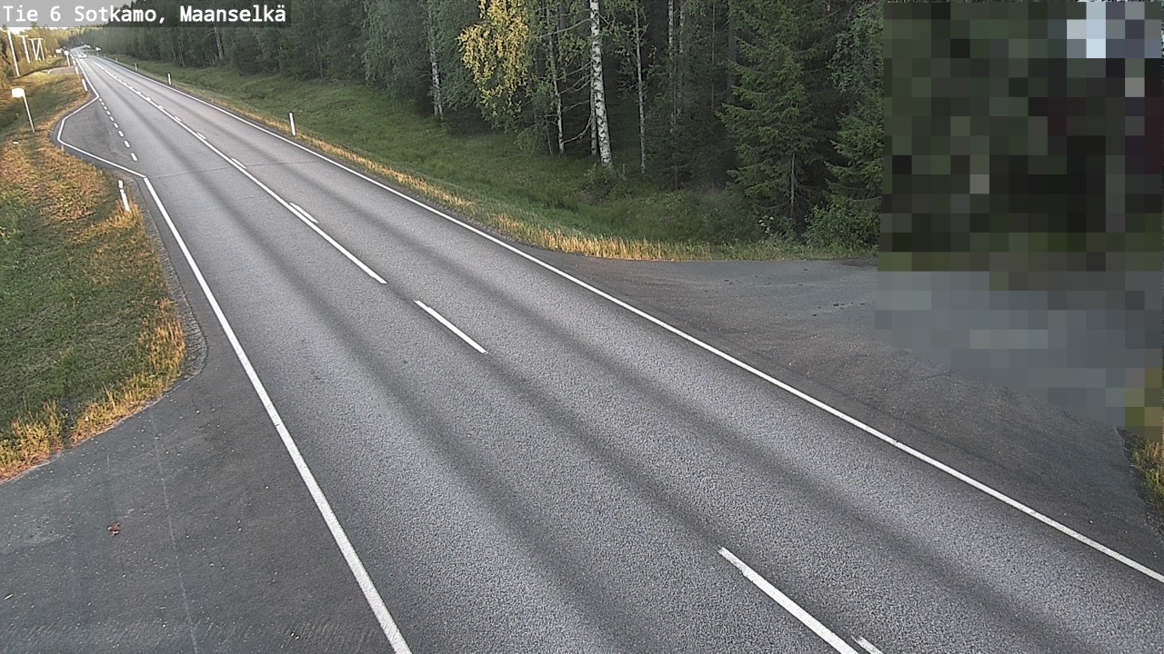 Kelikamerat Kuva Tie 6 Sotkamo, Maanselkä, Sotkamo, Kainuu