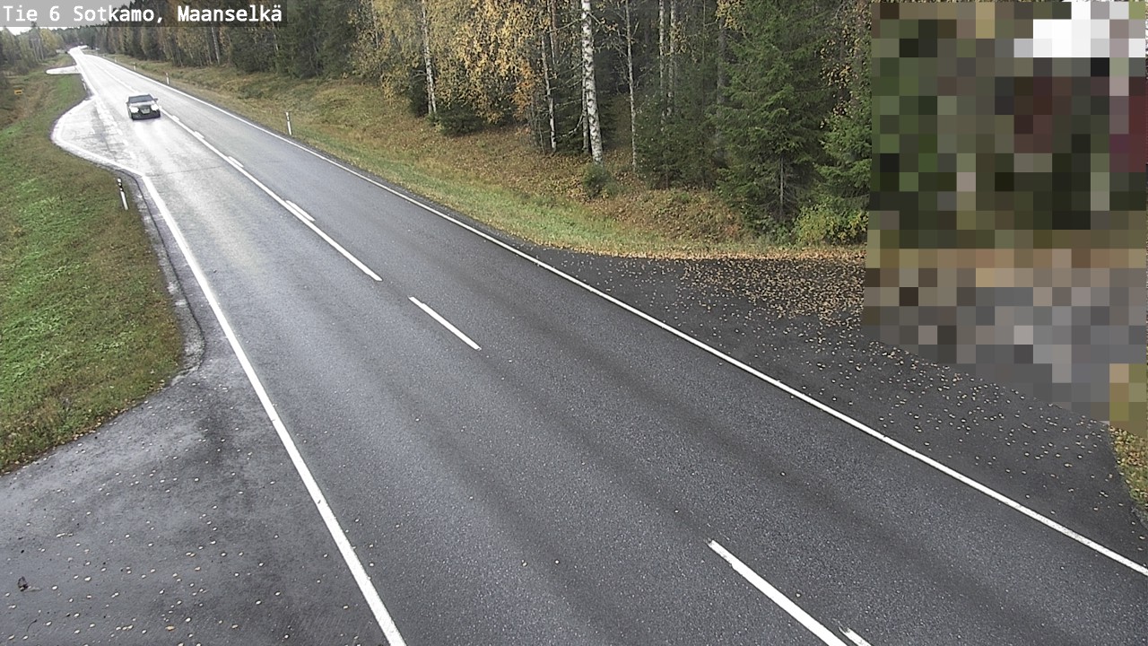 Kelikamerat Kuva Tie 6 Sotkamo, Maanselkä, Sotkamo, Kainuu