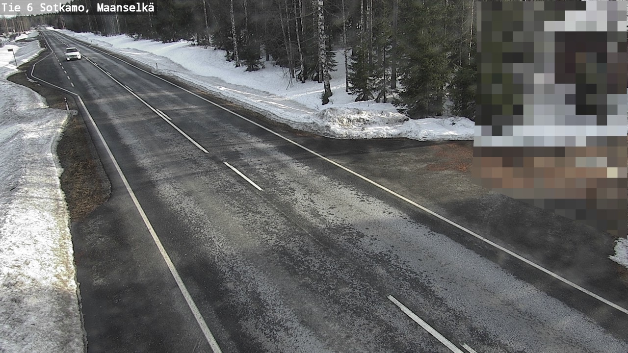 Kelikamerat Kuva Tie 6 Sotkamo, Maanselkä, Sotkamo, Kainuu