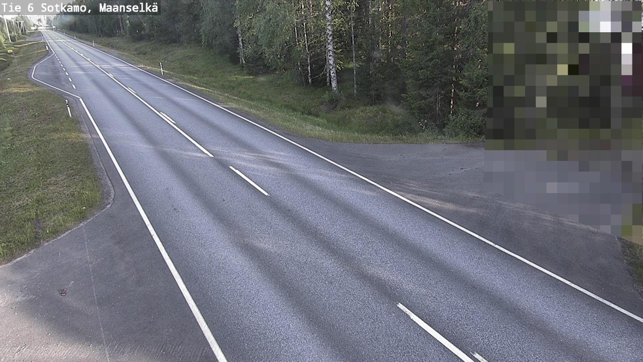 Kelikamerat Kuva Tie 6 Sotkamo, Maanselkä, Sotkamo, Kainuu