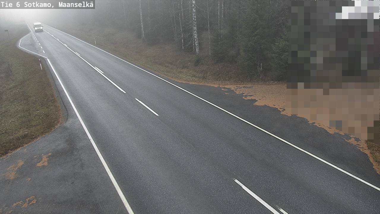 Kelikamerat Kuva Tie 6 Sotkamo, Maanselkä, Sotkamo, Kainuu