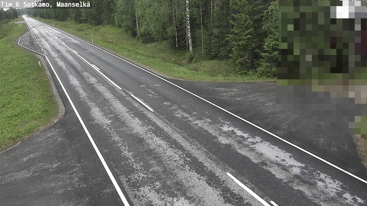 Kelikamerat Kuva Tie 6 Sotkamo, Maanselkä, Sotkamo, Kainuu