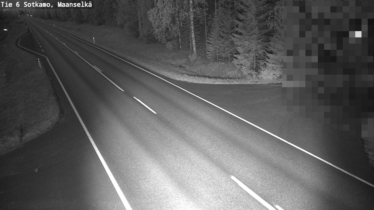 Kelikamerat Kuva Tie 6 Sotkamo, Maanselkä, Sotkamo, Kainuu