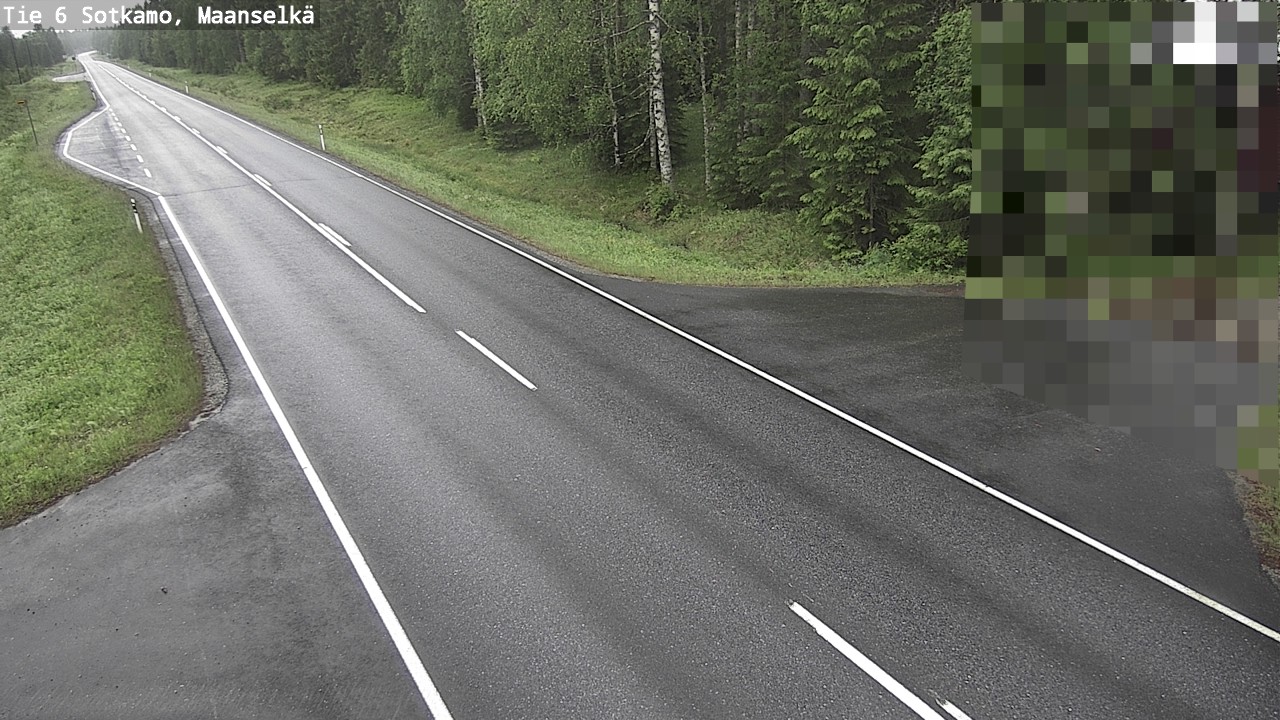 Kelikamerat Kuva Tie 6 Sotkamo, Maanselkä, Sotkamo, Kainuu