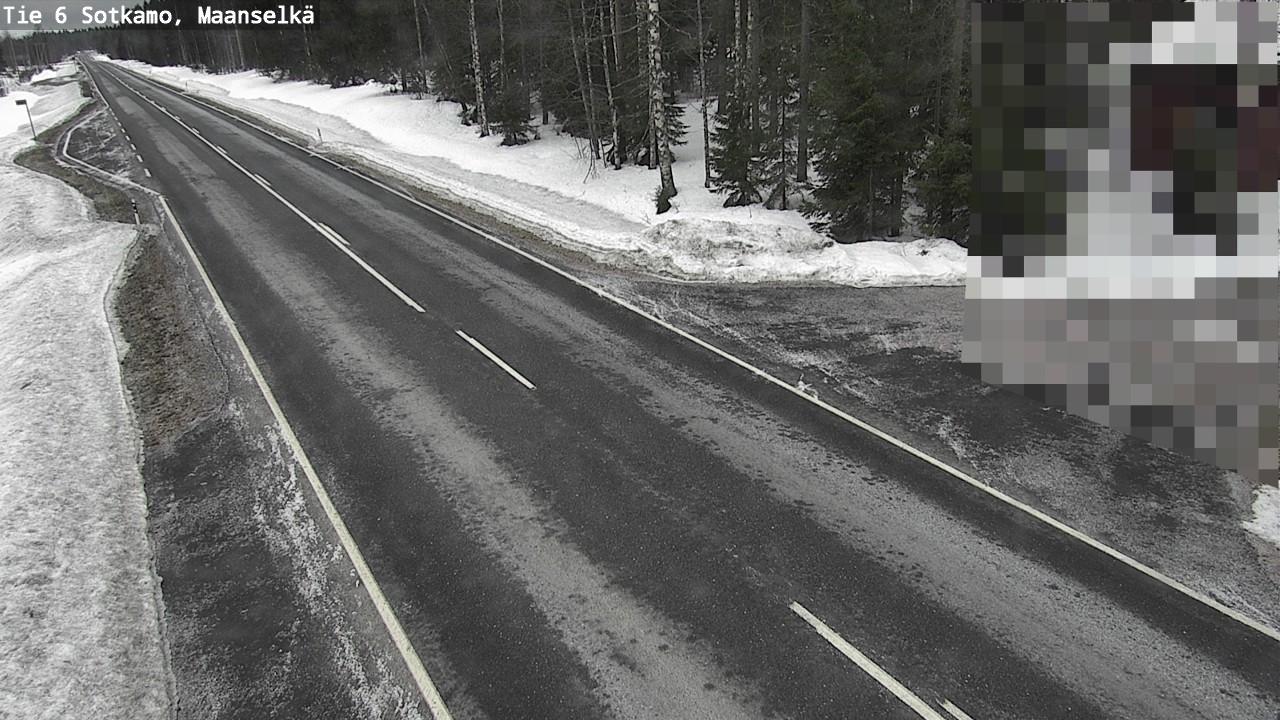 Kelikamerat Kuva Tie 6 Sotkamo, Maanselkä, Sotkamo, Kainuu