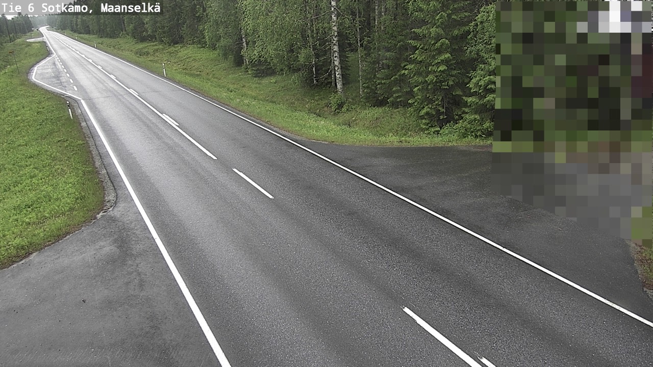 Kelikamerat Kuva Tie 6 Sotkamo, Maanselkä, Sotkamo, Kainuu