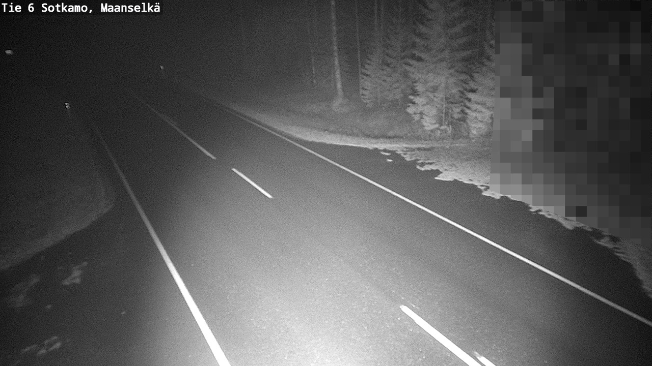 Kelikamerat Kuva Tie 6 Sotkamo, Maanselkä, Sotkamo, Kainuu